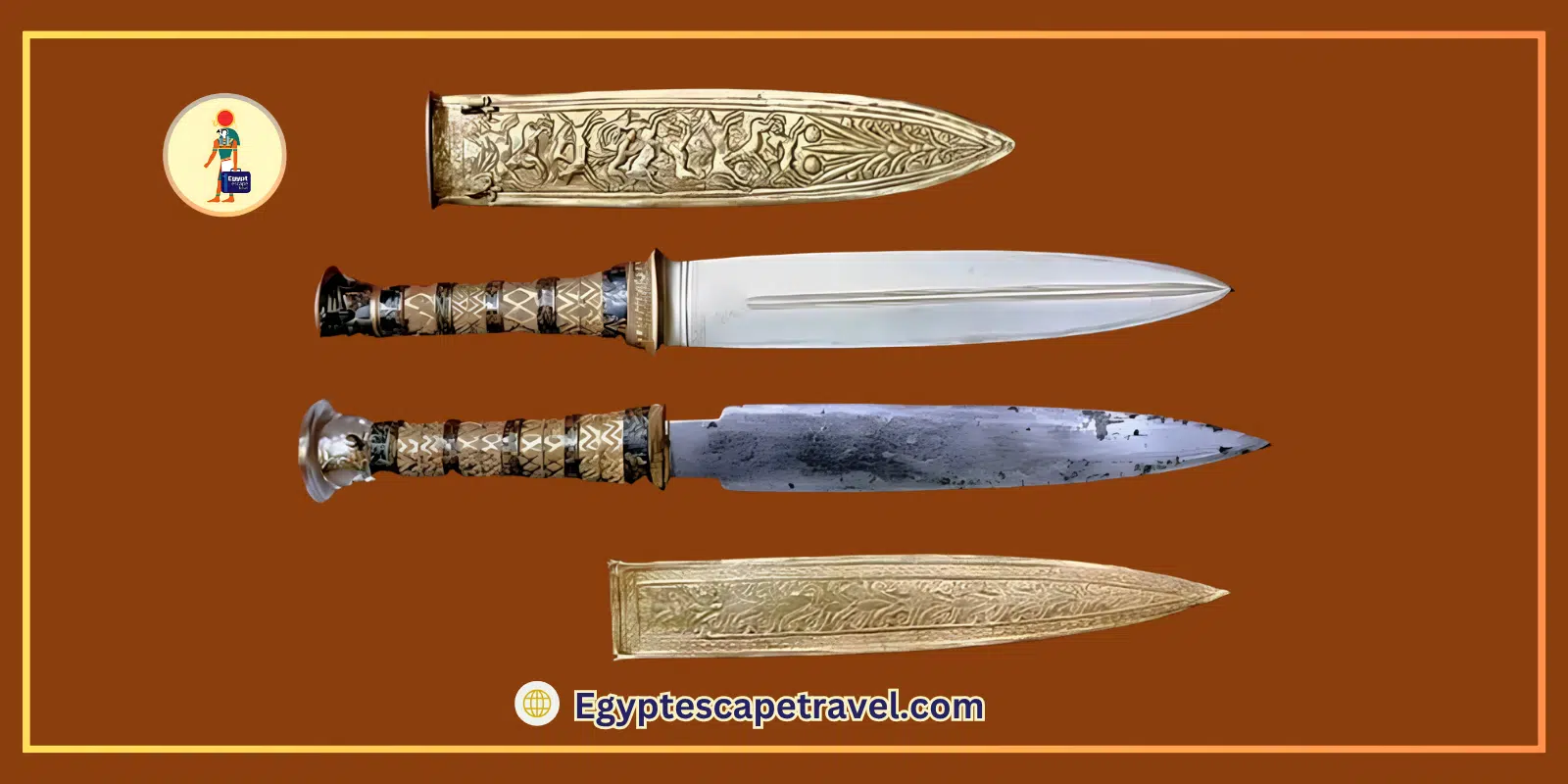 Tutankhamun’s meteorite dagger:10 Facts 2 Tutankhamun’s meteorite dagger